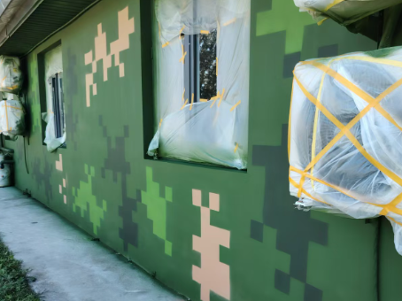 石嘴山海洋 / 林地场景数码伪装