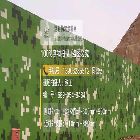 石嘴山专业承接园区围墙迷彩喷涂、